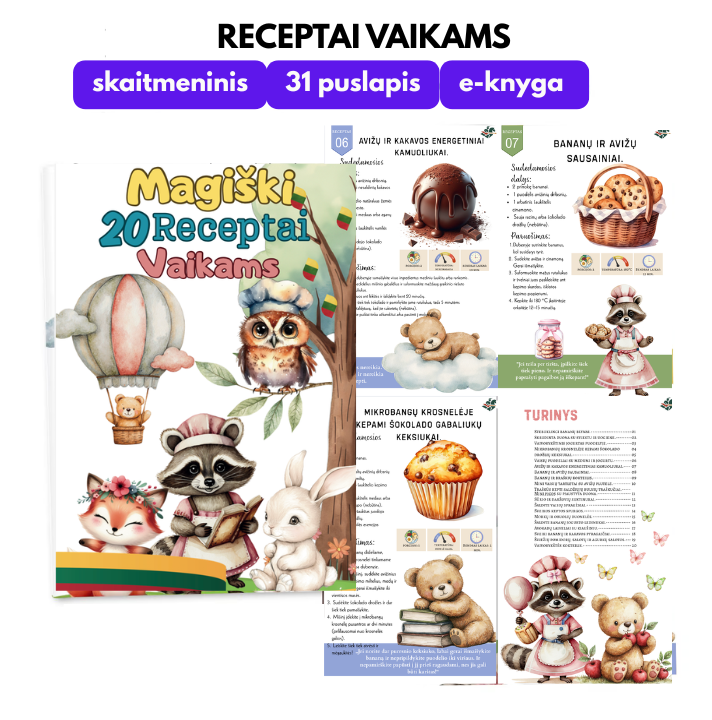 Magiški receptai vaikams