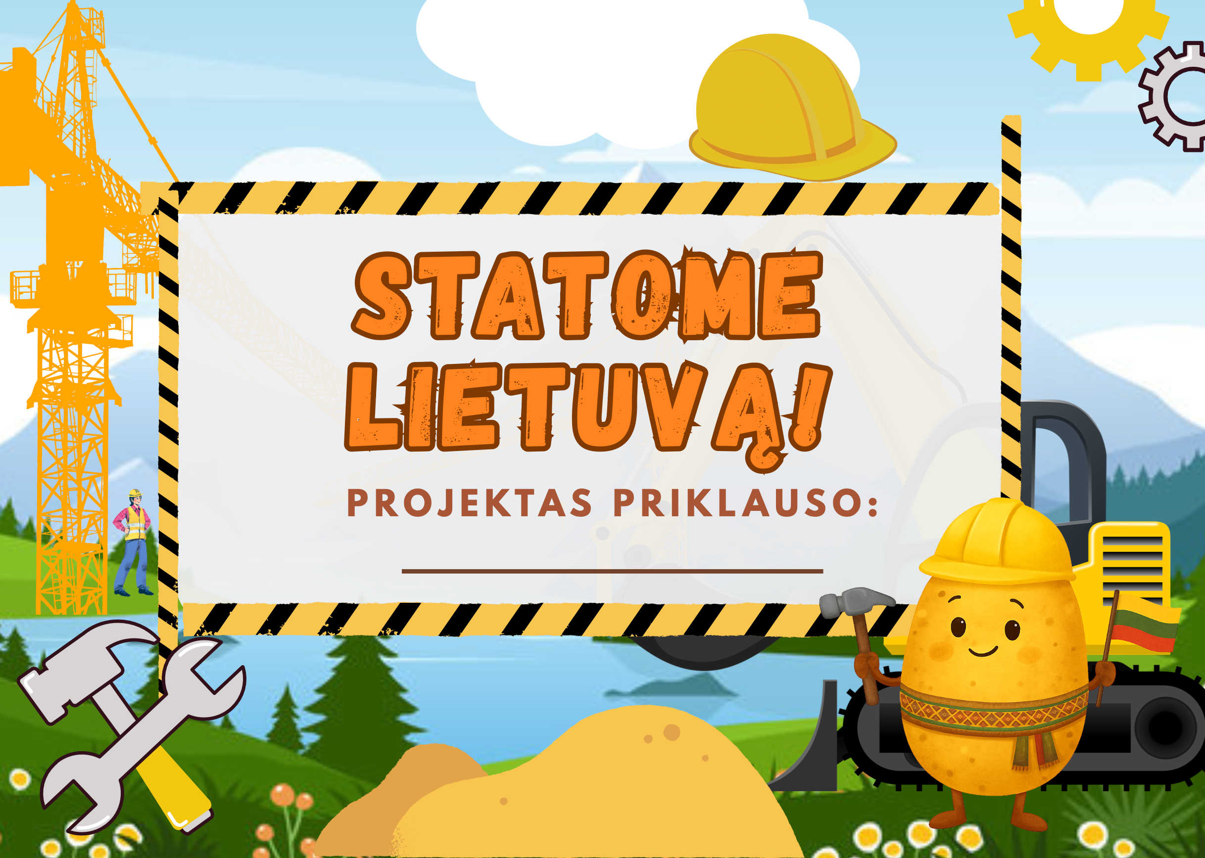 Kuriu Lietuvą: Kirpk ir klijuok!
