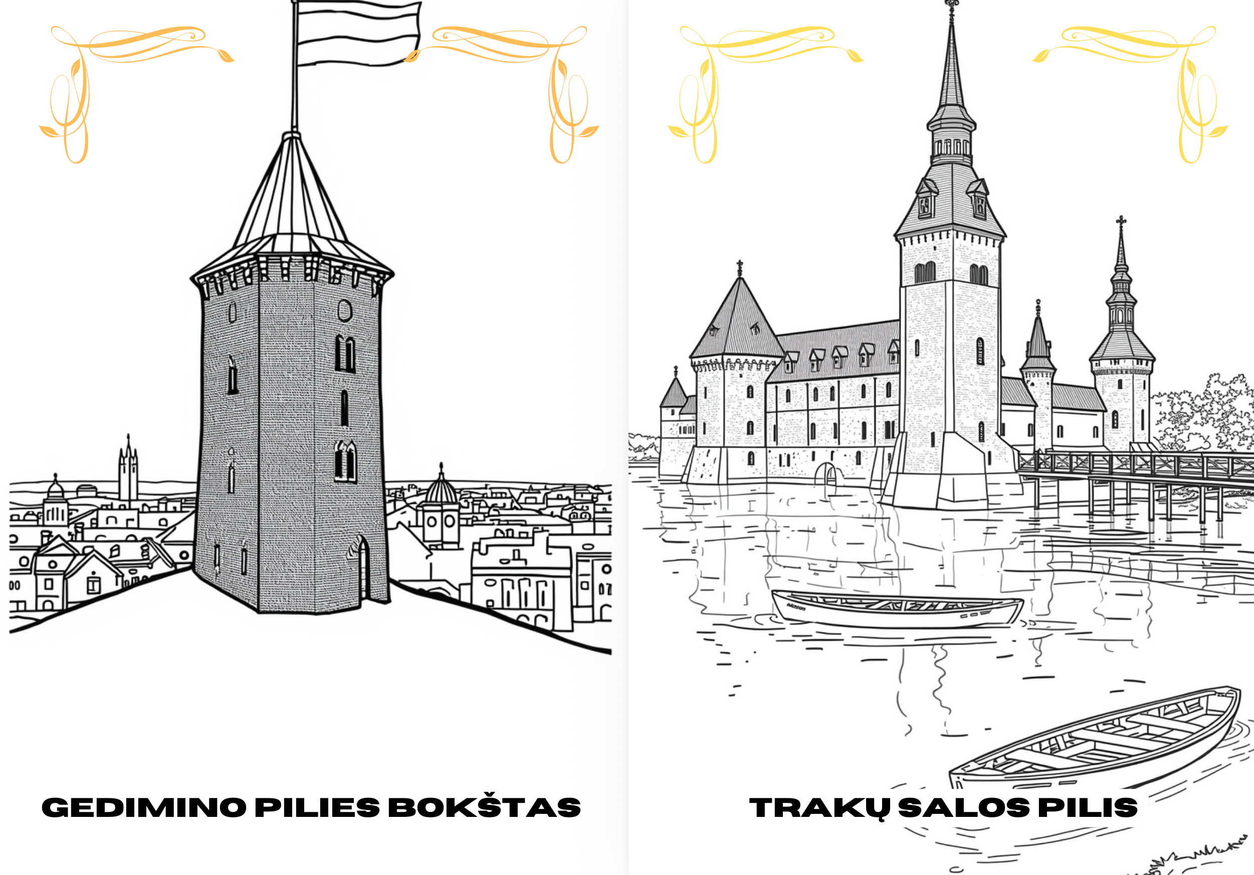 Lietuviškų Simbolių Spalvinimo Knyga - Gyvybės Medis